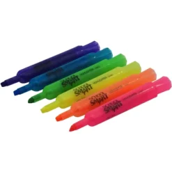 School Smart Highlighter, Chisel Tip, Tank Style, Assorted, Pack Of 48 -Office Supplies GUEST 6df713b3 9b82 446f b648 54242b2c5d5f