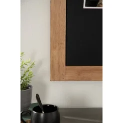 24" X 36" Samuels Wood Framed Wall Chalkboard Rustic Brown/Black - Kate & Laurel All Things Decor -Office Supplies GUEST 6f3a3521 c5c7 4f9e b67d d4818aabff73