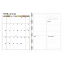 TF Publishing 2024 Weekly/Monthly Planner 11"x9" Rain Drops