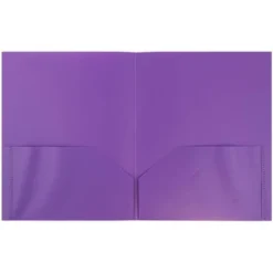 JAM 6pk POP 2 Pocket School Presentation Plastic Folders Fashion Colors -Office Supplies GUEST 70f4765a 8fee 4111 85c5 454c935682f4