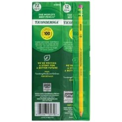 72ct Ticonderoga Wood #2 Pencil Yellow -Office Supplies GUEST 71593b4e f14c 4756 b471 a56e6bf60c52