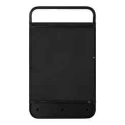 29.92" X 17.91" Decatur Hanging Wall Organizer With Hooks Black - Kate & Laurel All Things Decor -Office Supplies GUEST 73dbce28 17a3 4afb b5a3 1e166faef124