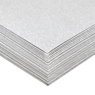 Bright Creations 30 Sheets Double-Sided Silver Glitter Cardstock Paper For DIY Crafts, Card Making, Invitations, 300GSM, 8.5 X 11 In 3 Bright Creations 30 Sheets Double-Sided Silver Glitter Cardstock Paper For DIY Crafts, Card Making, Invitations, 300GSM, 8.5 X 11 In - Image 3