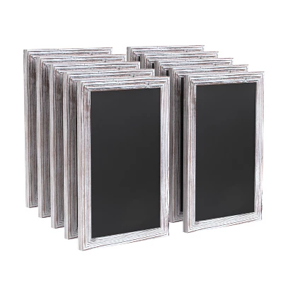 Merrick Lane Set Of 10 Wall Mount Magnetic Chalkboards 14 Merrick Lane Set Of 10 Wall Mount Magnetic Chalkboards - Image 14
