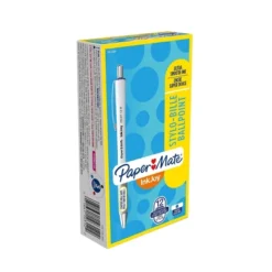 Paper Mate InkJoy 700 RT Retractable Ballpoint Pen 1mm Blue Ink White Barrel Dozen 1951346 -Office Supplies GUEST 771655c2 5a49 4f25 8091 d17e6f12fb61