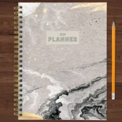 TF Publishing 2024 Weekly/Monthly Planner 8"x6.5" Stone & Marble -Office Supplies GUEST 778634d8 9535 41e9 a241 64059d1bb5d9