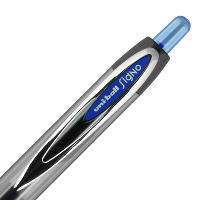 Uni-ball 207 Signo RT Retractable Gel Pens Medium Point Blue Ink 615714 5 Uni-ball 207 Signo RT Retractable Gel Pens Medium Point Blue Ink 615714 - Image 5