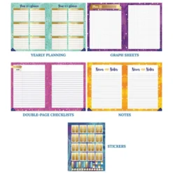Carson Dellosa Education Galaxy Teacher Planner Plan Book -Office Supplies GUEST 7bd918b0 f213 43d7 9eb4 50b78dafb13e