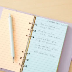 Paper Junkie 6 Pack Colored A6 Refill Paper For 6-Ring Binder, Journal, Planner, Loose Leaf Colored Lined Paper Inserts (240 Sheets/480 Pages) -Office Supplies GUEST 7de7847a e9b8 4955 9771 3f3da5b6f868