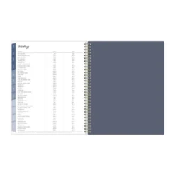 Ivory Paper Co 2024 Planner 11"x8.5" Weekly/Monthly Wirebound Celine Navy -Office Supplies GUEST 80218717 c770 432a 9159 925aa9dc5cd8