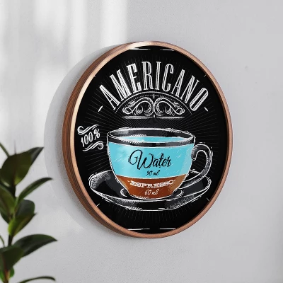 Flash Furniture Canterbury Round Wall Mounted Magnetic Chalkboards For Home Or Business With Eraser And Chalk, Set Of 2 3 Flash Furniture Canterbury Round Wall Mounted Magnetic Chalkboards For Home Or Business With Eraser And Chalk, Set Of 2 - Image 3