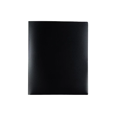 JAM Paper 6-Pocket Heavy Duty Folders Black 2/Pack (389MP6bl) 389MP6BL 4 JAM Paper 6-Pocket Heavy Duty Folders Black 2/Pack (389MP6bl) 389MP6BL - Image 4