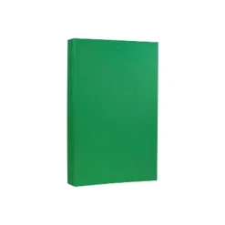 JAM Paper Legal 65lb Colored Cardstock 8.5 X 14 Coverstock Green Recycled 16730936