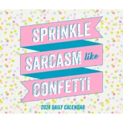 Willow Creek Press 2024 Daily Desk Calendar 5.2"x6.2" Sprinkle Sarcasm Like Confetti 7 Willow Creek Press 2024 Daily Desk Calendar 5.2"x6.2" Sprinkle Sarcasm Like Confetti -Office Supplies GUEST 8af2838c 9e55 48ae bb19 9a255822f78c