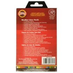 Progresso Woodless Colored Pencils 24ct - Koh-I-Noor -Office Supplies GUEST 8b60e1b4 810b 4225 b85e 7a2939bbac40
