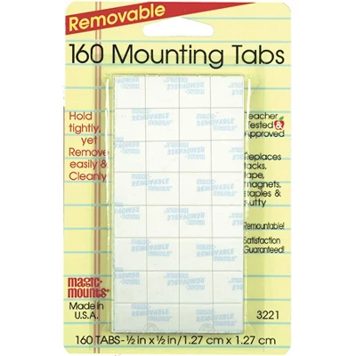 Miller Studio Removable Tabs 1/2" X 1/2" 12 Packs Of 160 Tabs (MIL3221) 1 Miller Studio Removable Tabs 1/2" X 1/2" 12 Packs Of 160 Tabs (MIL3221)