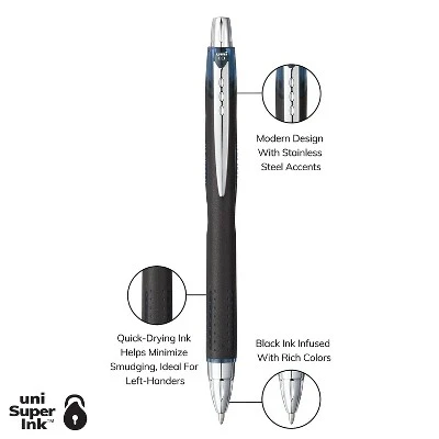 Uni-ball Jetstream RT BLX Retractable Rollerball Pen Bold Point Assorted Colors 5/pk (1858851) 1 Uni-ball Jetstream RT BLX Retractable Rollerball Pen Bold Point Assorted Colors 5/pk (1858851)