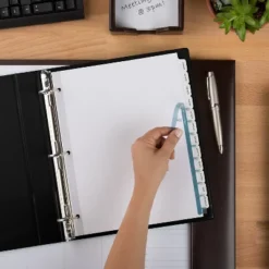 Avery Print & Apply Clear Label Dividers W/White Tabs 12-Tab Letter 5 Sets 11429 -Office Supplies GUEST 8cd02286 f8fa 44b8 88d2 23ba721da4da