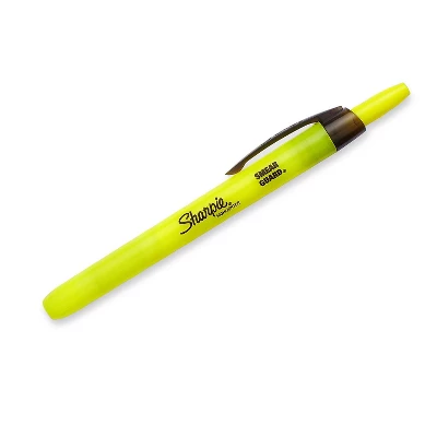 Sharpie Accent Retractable Highlighters Chisel Tip Fluorescent Yellow Dozen 28025 4 Sharpie Accent Retractable Highlighters Chisel Tip Fluorescent Yellow Dozen 28025 - Image 4