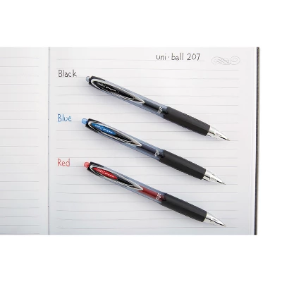 Uni-ball 207 Retractable Gel Pen 0.7mm Ink Pink Barrel 2003896 5 Uni-ball 207 Retractable Gel Pen 0.7mm Ink Pink Barrel 2003896 - Image 5