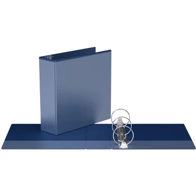 3" Premium Round Ring Binder 6pk Customizable View Royal Blue - Easyview 1 3" Premium Round Ring Binder 6pk Customizable View Royal Blue - Easyview