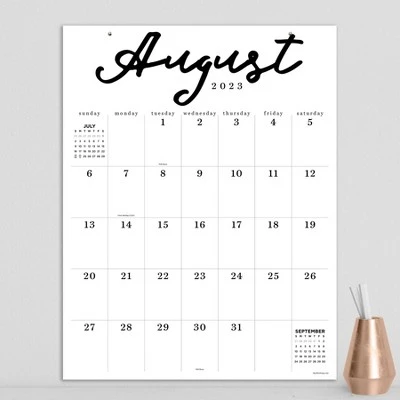 TF Publishing 2023-24 Academic Wall Calendar 17"x22" Art Poster 1 TF Publishing 2023-24 Academic Wall Calendar 17"x22" Art Poster