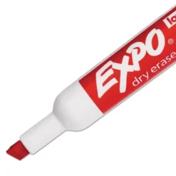 EXPO Low Odor Dry Erase Marker Chisel Tip Red Dozen 80002 -Office Supplies GUEST 91eed9d9 5fd8 43e2 9638 de9e249fea41
