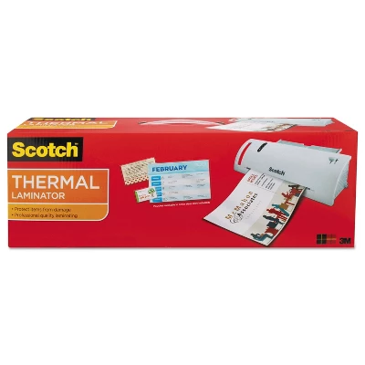 Scotch Thermal Laminator Value Pack 9" W With 20 Letter Size Pouches TL902VP 2 Scotch Thermal Laminator Value Pack 9" W With 20 Letter Size Pouches TL902VP - Image 2