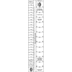 Marti Michell Log Cabin Ruler-1/2" To 1" Strips