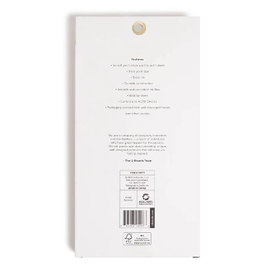 U Brands 6ct Ballpoint Pens Soft Touch Monterey Cottage Core 2 U Brands 6ct Ballpoint Pens Soft Touch Monterey Cottage Core - Image 2