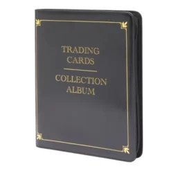 Bright Creations 9 Pocket Trading Card Binder With Zipper, Holds Up To 360 Cards, 14 X 11 In, Black & Gold Faux Leather -Office Supplies GUEST 94dd161b 335c 42bc 8050 c1bc1cd87fe5