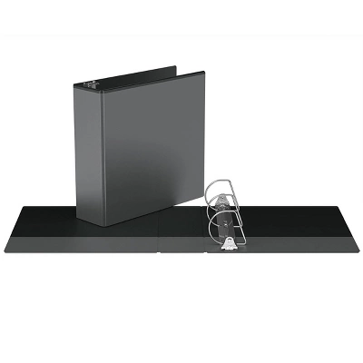 3" Premium Angle D Ring Binder 6pk Customizable View Black - Easyview 1 3" Premium Angle D Ring Binder 6pk Customizable View Black - Easyview