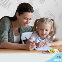 Enday 12 Sharpened Colored Pencils -Office Supplies GUEST 95ab9fec b382 49dd 9a4a a29555c21201