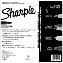 Sharpie 12pk Permanent Markers Brush And Ultra Fine Twin Assorted Colors 9 Sharpie 12pk Permanent Markers Brush And Ultra Fine Twin Assorted Colors -Office Supplies GUEST 9623c749 820b 479e 9776 ce446219c843