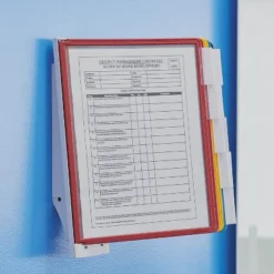 Durable Sherpa Wall-Mount Reference System 10 Panels 10 X 4 X 13 1/2 554100 -Office Supplies GUEST 9977eac0 1203 467c 8f1f 7812d4d93895