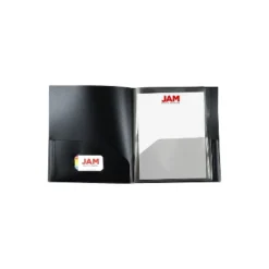 JAM Paper 10-Pocket Heavy Duty Folders Black 2/Pack (389MP10blb) 389MP10BLB -Office Supplies GUEST 99f84786 c1f2 47f9 a63e ade9e9f0f13c