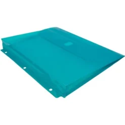 JAM Paper 12pk Plastic 3 Hole Punch Binder Envelopes With Hook & Loop Closure - Letter Booklet - Teal -Office Supplies GUEST 9a51591c c037 4be3 b1cf 6f87c893f8d8