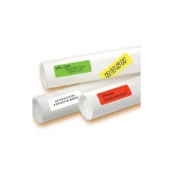 Avery Removable Labels Rectangle 1"x3" Fluorescent Asst. 05481 -Office Supplies GUEST 9b985c08 3d90 4c8c 999d 552be78354b0