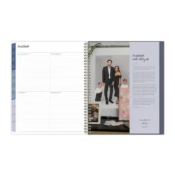 Ivory Paper Co 2024 Planner 11"x8.5" Weekly/Monthly Wirebound Celine Navy -Office Supplies GUEST 9dbe2174 95bd 4ce5 92d9 0a2399367177