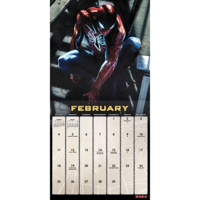 Trends International Inc. 2023-24 Wall Calendar 12"x12" Marvel Spider-Man 2 Trends International Inc. 2023-24 Wall Calendar 12"x12" Marvel Spider-Man - Image 2
