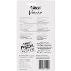 Bic Mechanical Pencil Refillable Rubbergrip .9mm 5/PK Assorted MVP51 -Office Supplies GUEST a422999d bc05 4e4a 8fd3 348ad07cefb8