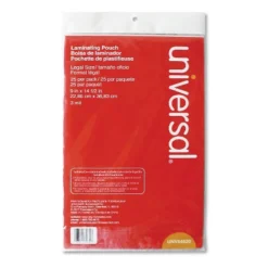 Universal Clear Laminating Pouches 3 Mil 9 X 14 1/2 25/Pack 84630 -Office Supplies GUEST a497a160 bd66 4bc7 9572 9dbe40675390
