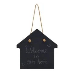Farmlyn Creek 2 Rustic Farmhouse Hanging Chalkboard Signs With 4 Chalk Sticks -Office Supplies GUEST a4e8cdde 7e5d 477a aa68 b6d652d80486