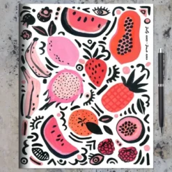 TF Publishing 2023-24 Academic Planner Monthly 9"x11" Fruits For You -Office Supplies GUEST a53e5448 d667 405d 8f82 8901c9c03b8c