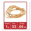 UNIVERSAL Rubber Bands Size 33 3-1/2 X 1/8 640 Bands/1lb Pack 00133