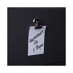 Universal Bulldog Magnetic Clips Metal 7/16" Capacity 1 1/4" Wide Nickel-Plated 18/PK 31260 -Office Supplies GUEST a90174a2 4573 4c0f be90 528d4908c261