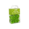 JAM Paper Colored Pushpins Lime Green Push Pins 2 Packs Of 100 522416893A