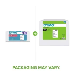Dymo Labels LabelWriter 6"Wx4"H 20 RL/PK White 2050829