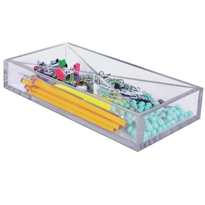 Azar Displays Large Tray Four Compartment Desk Organizer 1 Azar Displays Large Tray Four Compartment Desk Organizer