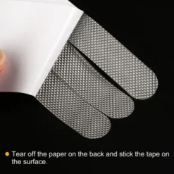 Unique Bargains Non Slip Bathtub Stickers Safety Shower Treads Adhesive Decal Square With Scraper Clear 0.66 Ft X 0.79" -Office Supplies GUEST aeb009c0 7053 4596 ad35 0b9444843932